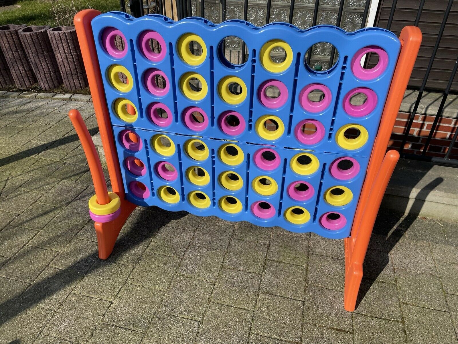 Vier Gewinnt XXL Spiel leihen mieten – 2