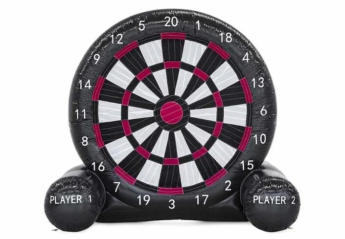 Fußball trifft Dart – der Volltreffer für jedes Event Hüpfburg Spiel – 2