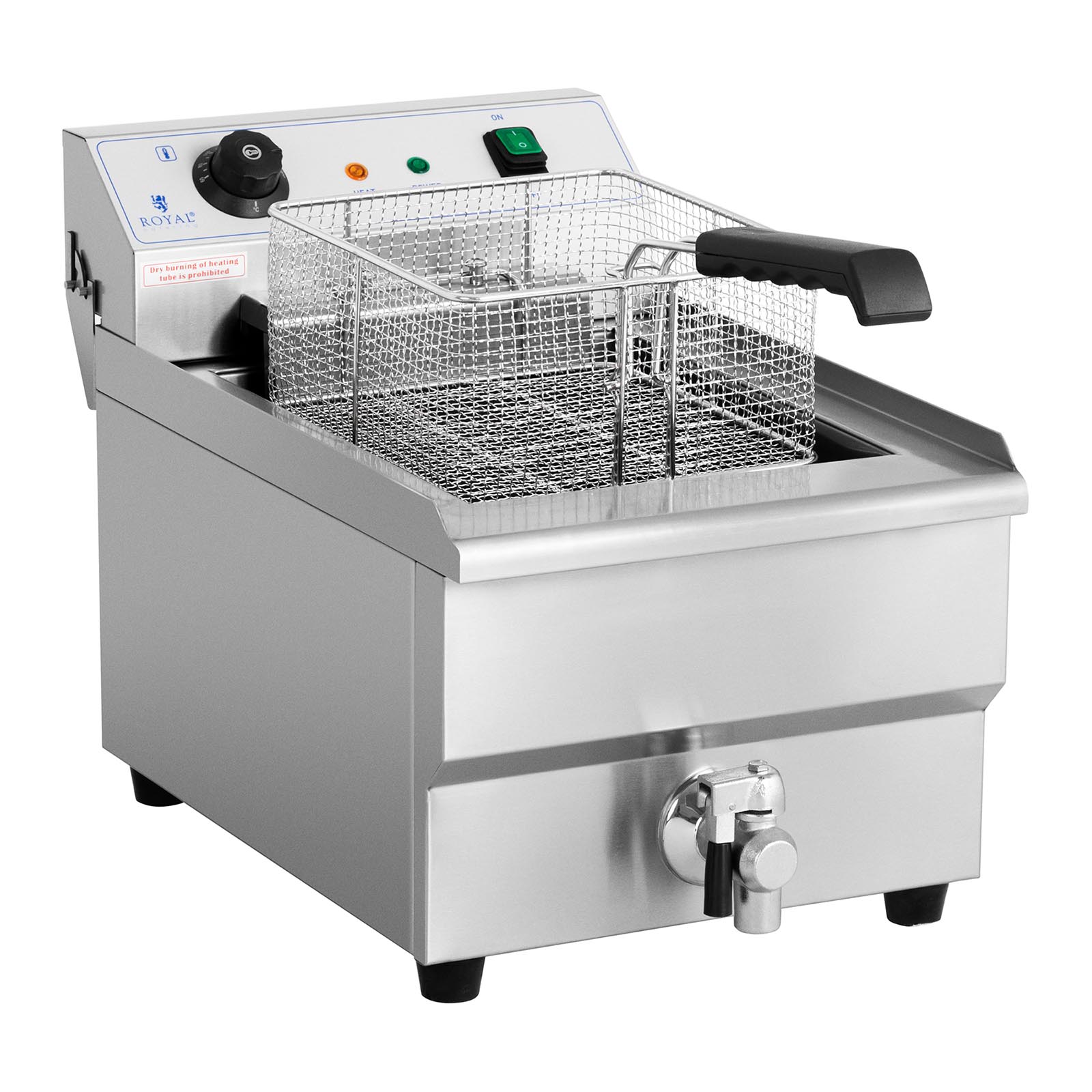 Elektro Fritteuse 16 Liter - 6.000 W – 2