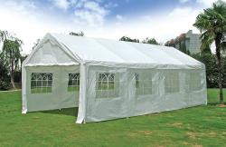 Partyzelt 6x10 m PVC (LKW Plane) Festzelt Zelt Stabil, Kein Klappzelt – 4