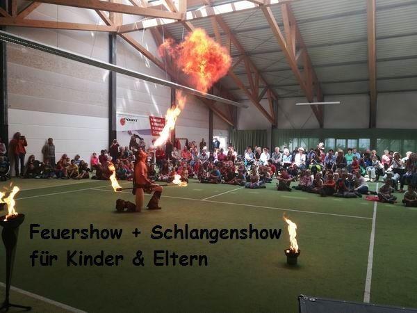 Schlangenshow / Feuershow Magdeburg, Halle, Leipzig buchen in Gera – 2