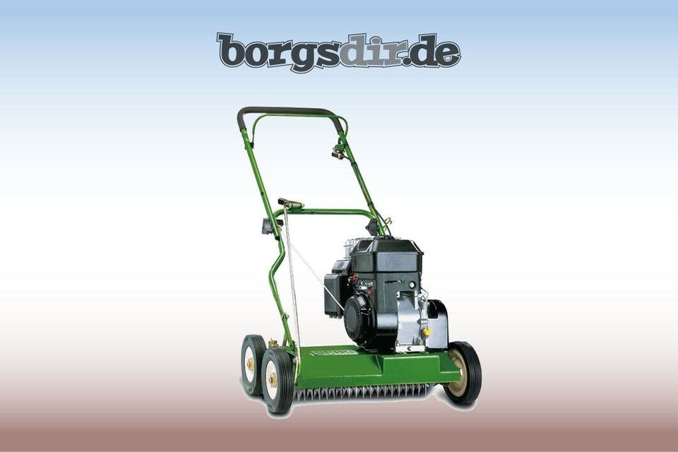 Benzin Vertikutierer Motorhacke Gartenfräse mieten bei Borgsdir