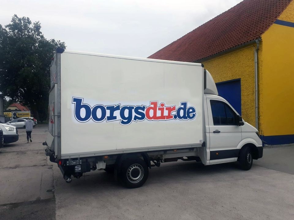 Transporter Koffer Ladeboardwand mieten bei Borgsdir – 4