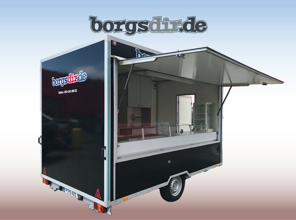 Cateringwagen BORGSDIR Bierwagen Imbisswagen mieten bei Borgsdir