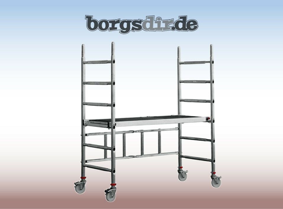Rollrüstung Gerüst rollbar Rüstung mieten bei Borgsdir