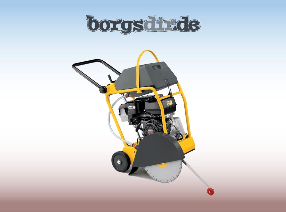 Fugenschneider Asphaltschneider Benzin mieten bei Borgsdir