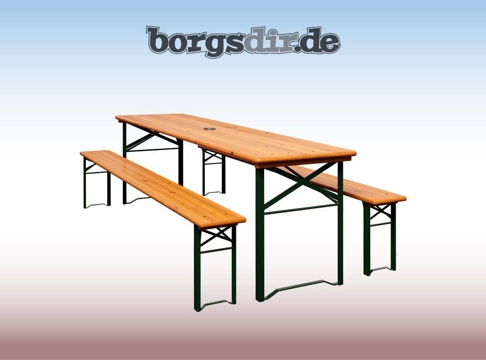 Biergartengarnituren Bierzeltgarnituren mieten bei Borgsdir