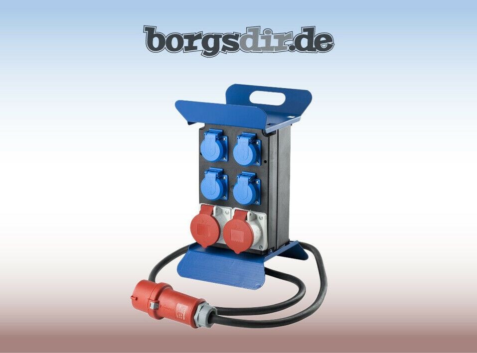 Baustromverteiler 400V 32A CEE mieten bei Borgsdir