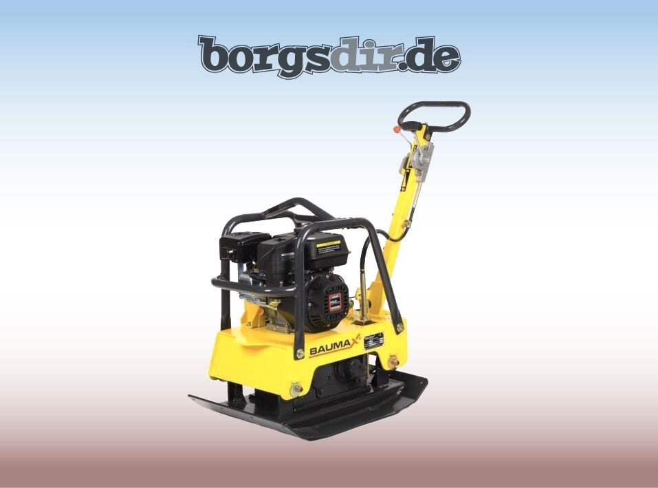 Rüttelplatte 160 kg mieten bei Borgsdir – für Pflaster & Terrasse