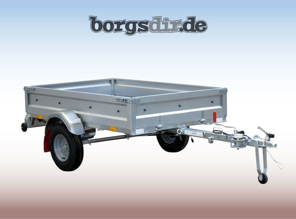 PKW Anhänger 750 kg mieten bei Borgsdir – für Umzug & Baumarkt