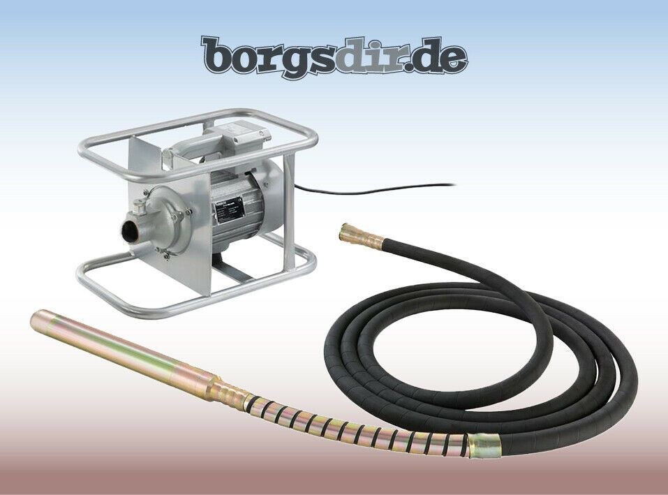 Betonrüttler Elektrorüttler Flaschenrüttler mieten bei Borgsdir