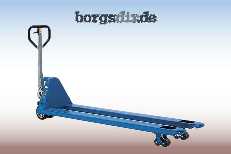 Hubwagen Palettenhubwagen 2m 2000 kg mieten bei Borgsdir