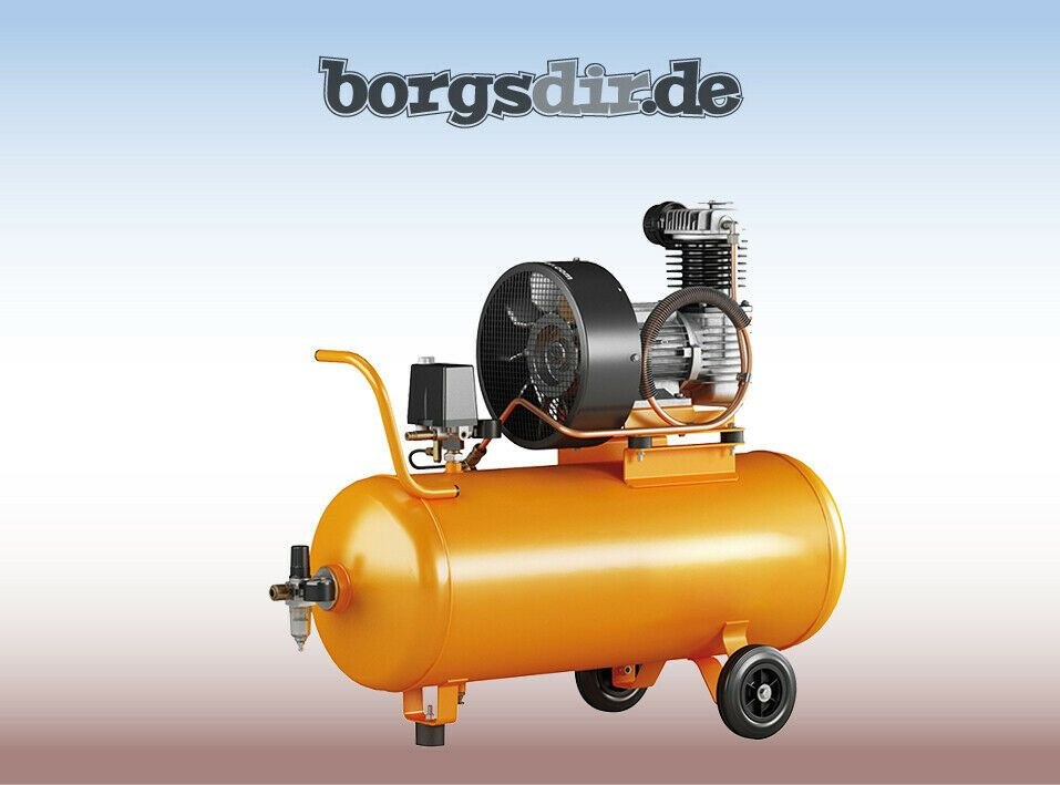 Kompressoren rollbar 24 40 L 10 Bar mieten bei Borgsdir – 2