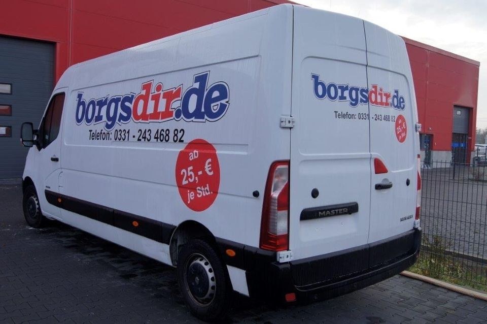 Renault Master L3 H2 Transporter Kastenwagen mieten bei Borgsdir – 2