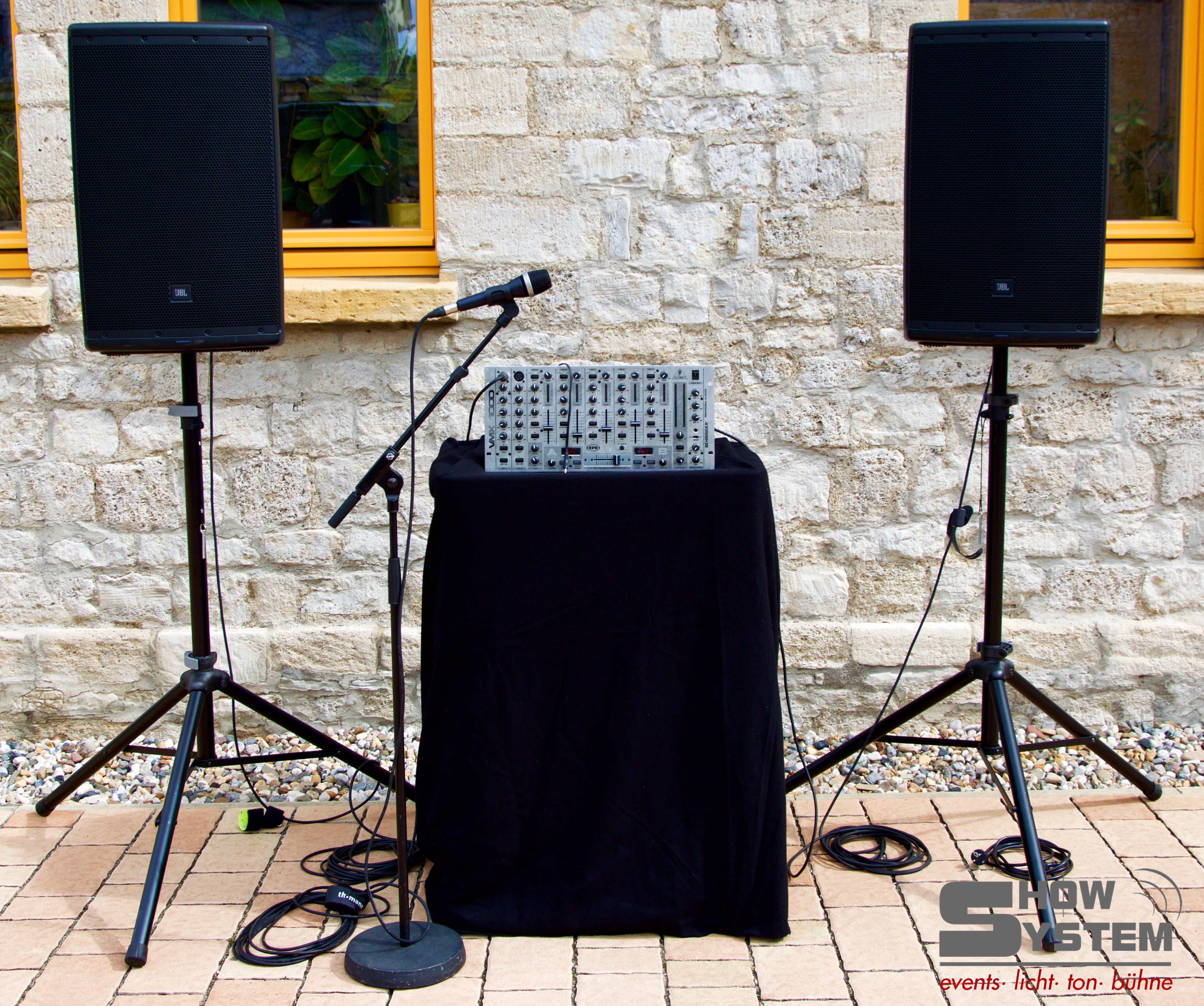 PA-Anlage Tonanlage Musikanlage Beschallungsanlage für Partys – 2