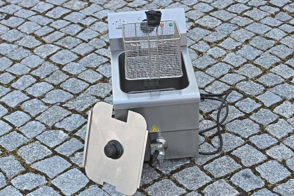 Gastro Fritteuse 8 Liter Verein mieten in Gröningen bei Showsystem – 3
