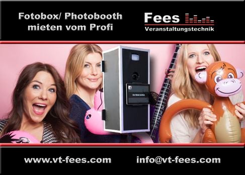 Fotobox / Selfiebox / Photobooth Mieten vom Profi für Ihr Event