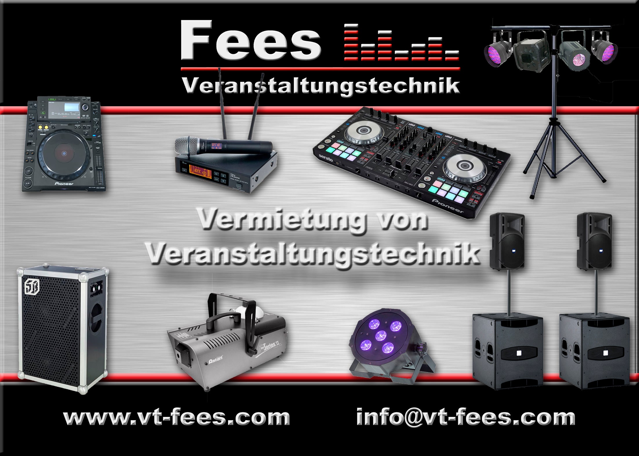 Komplettpaket, Musikanlage, PA Anlage, Tonanlage zu Mieten für 30 Personen – 4