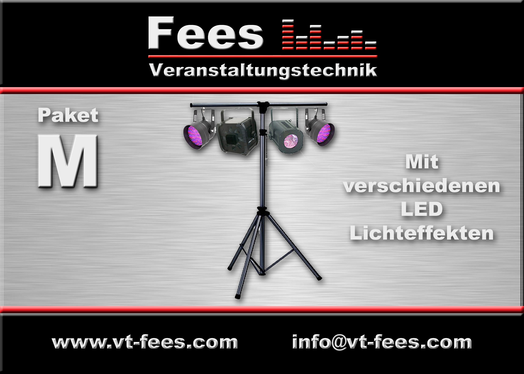 LED Lichtanlage Komplettpaket
