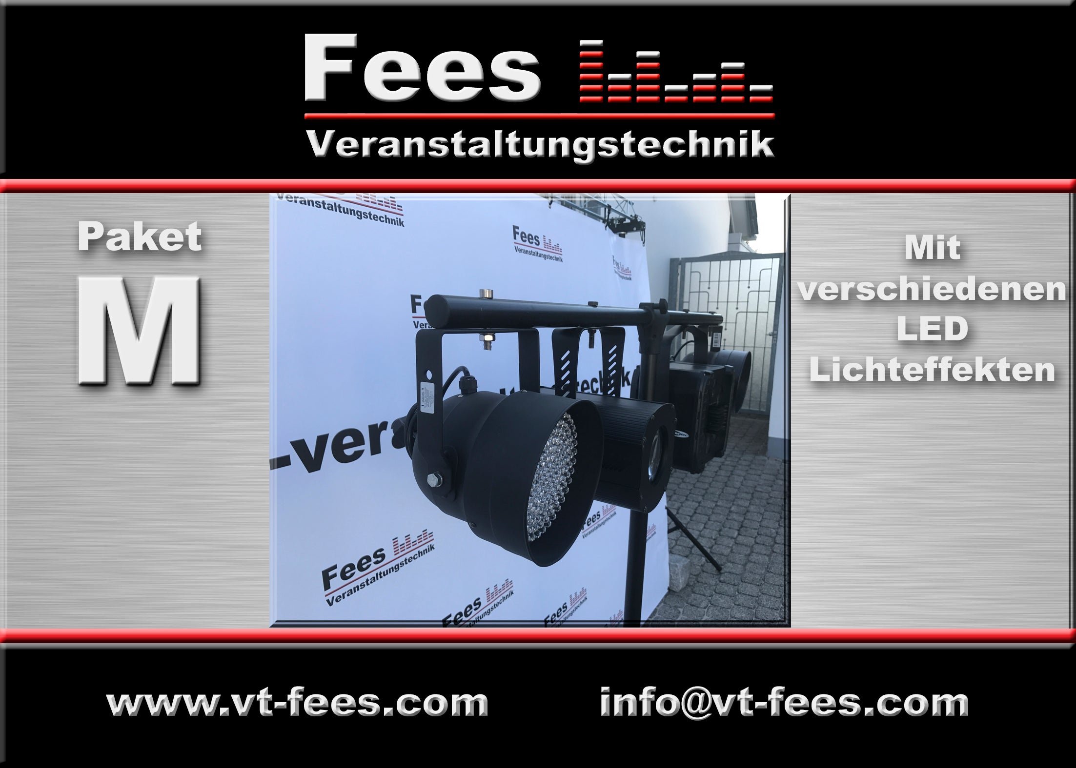 LED Lichtanlage Komplettpaket – 3