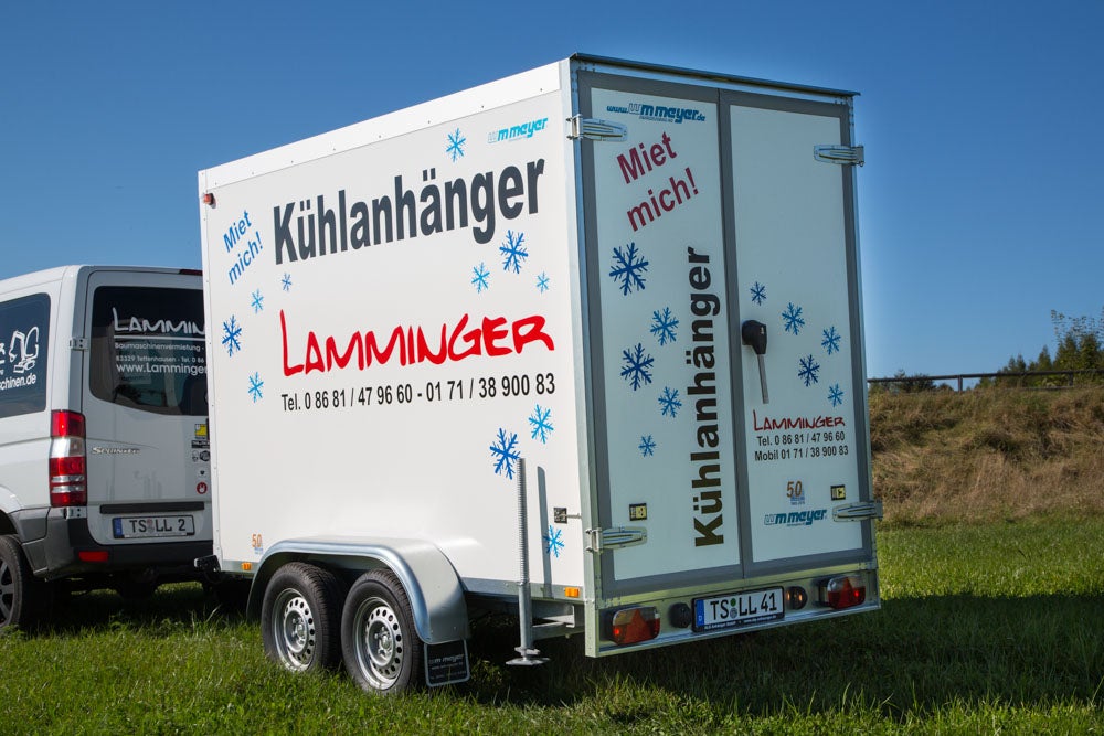 Kühlanhänger, Kühlzelle, Kühlschrank, Anhänger – 3