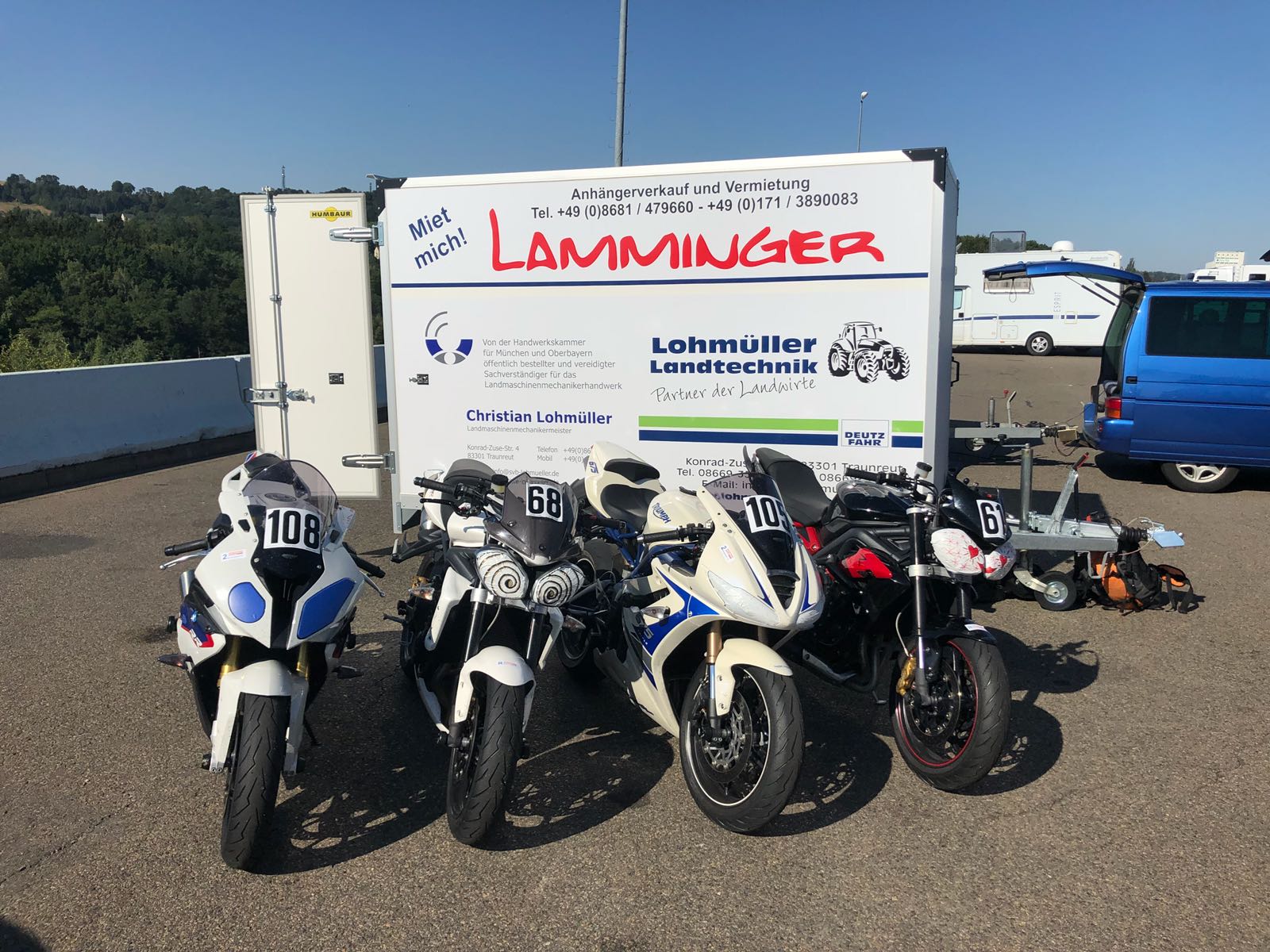 Koffernanhänger Motorradanhänger Umzugsanhänger Möbelkoffer Anhänger für Umzug – 3