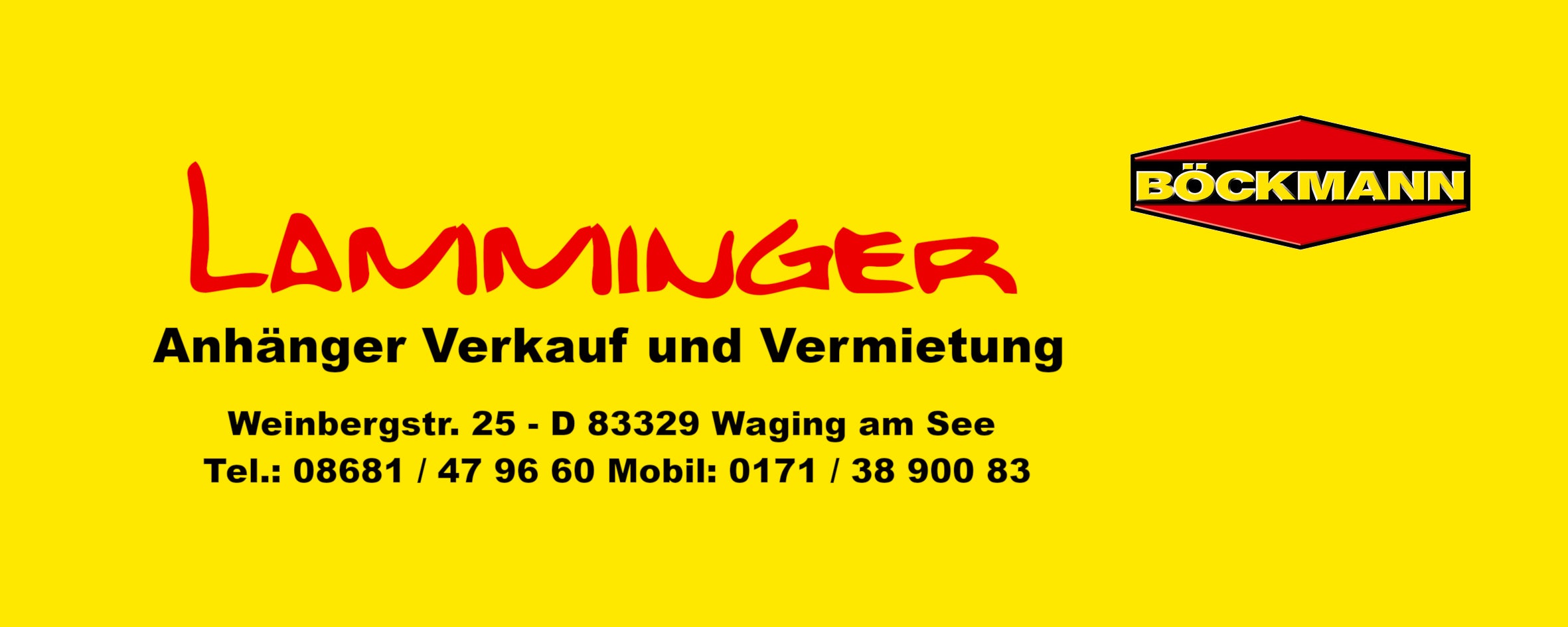 Planenanhänger, Anhänger 2700 kg – 2