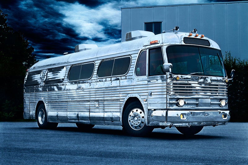 "Independence Greyhound Bus" - Greyhound Bus von 1948 - Limo – 2