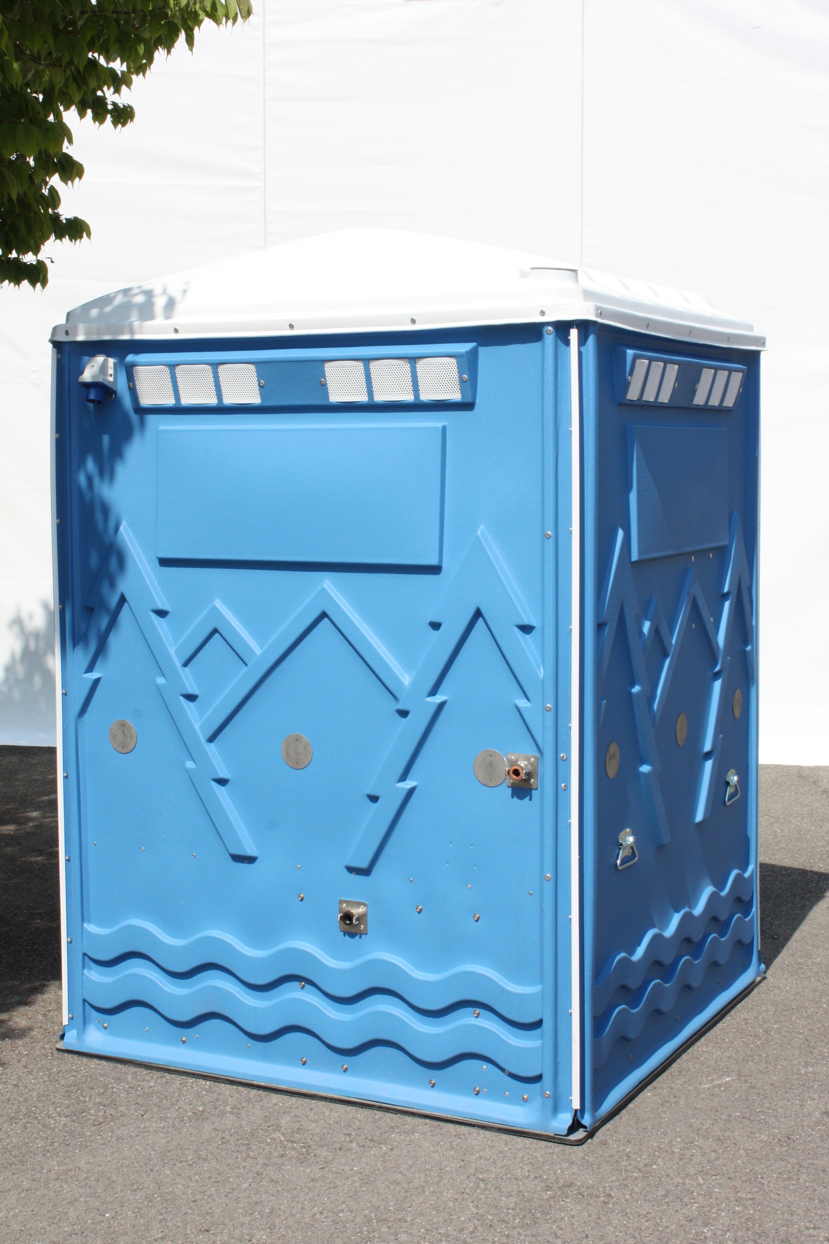 Mobile Toilette - Leichtbau mit Wasserspülung ! OHNE CHEMIE – 4