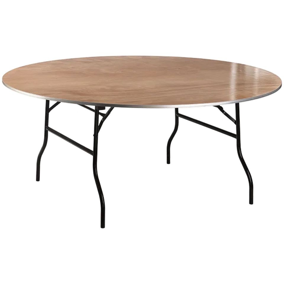 Banketttisch Tisch Rund 180 cm Tischdecke mieten bei Real Event Music – 2