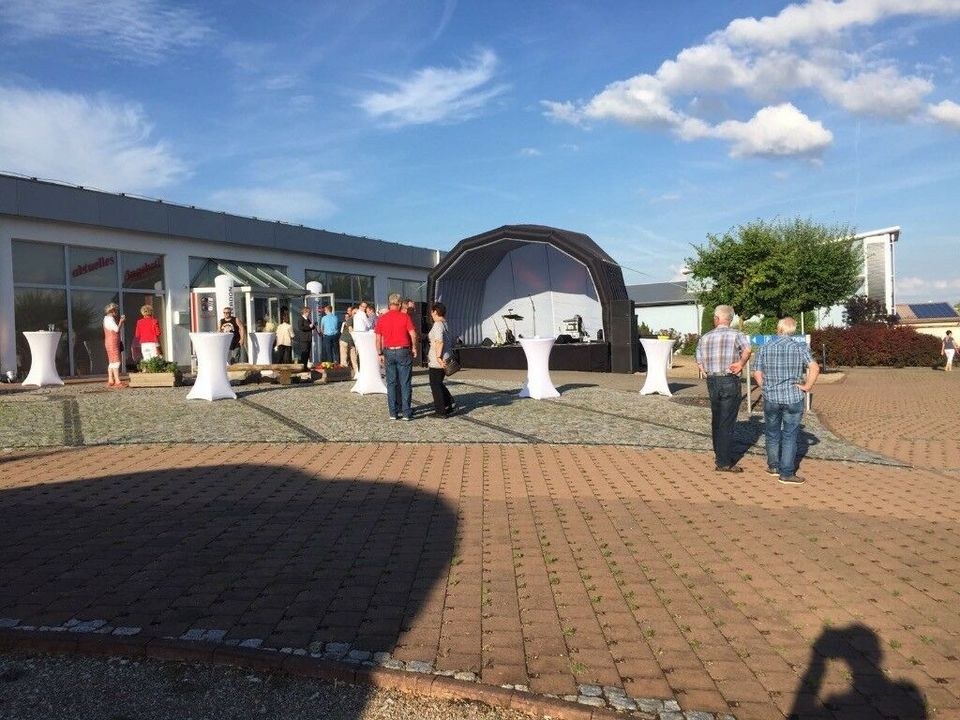 AUFBLASBARE BÜHNE 6m x 4m Mobile Bühnendach mieten in Artern/Unstrut – 4
