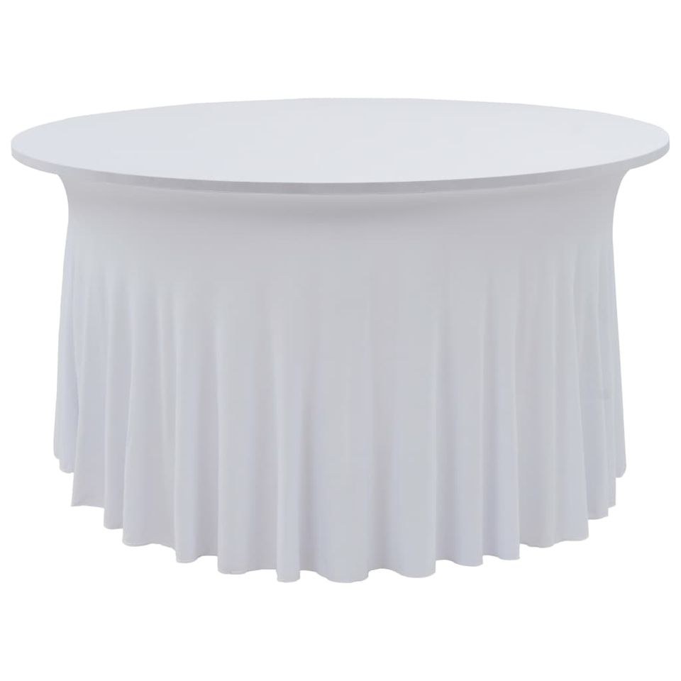 Banketttisch Tisch Rund 150 cm Tischdecke mieten bei Real Event Music – 4