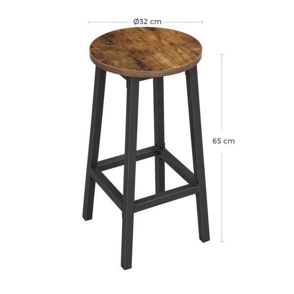Barhocker Rustikal Tresenhocker Theke mieten bei Real Event Music – 2