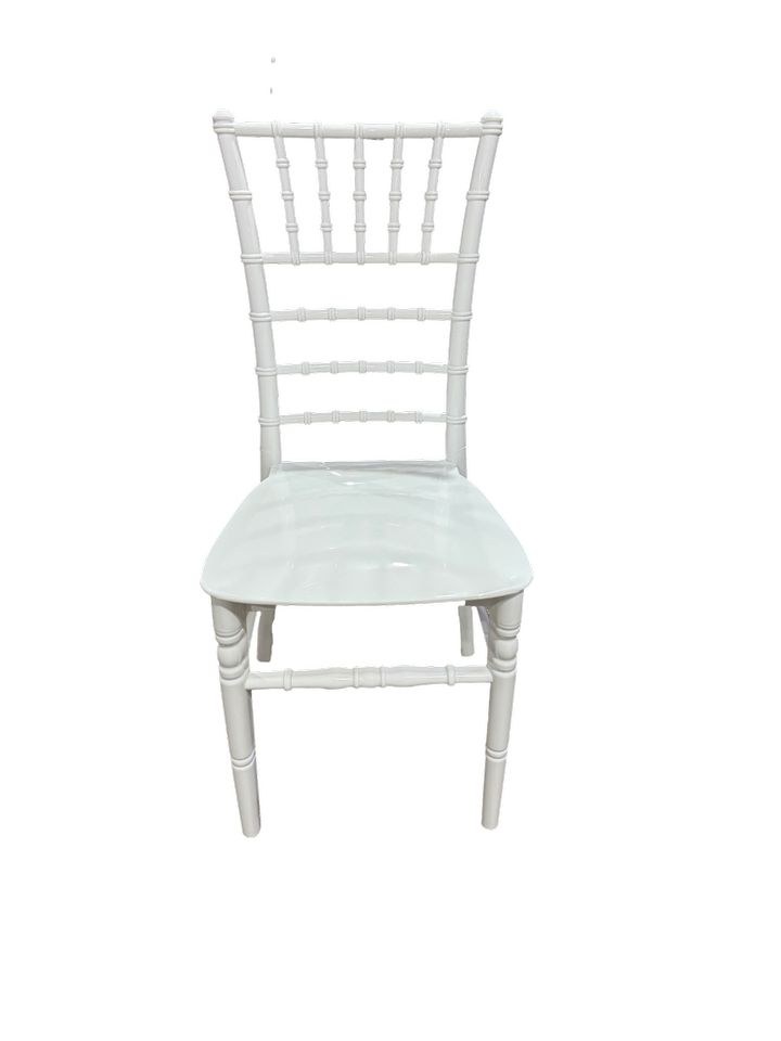 Hochzeitsstuhl Chiavari Weiss Stuhl mieten bei Real Event Music – 2