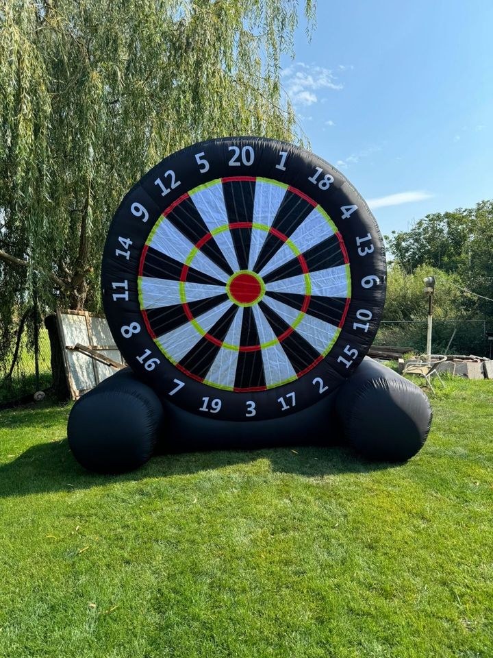 Fußballdart 3x3m Einschulung Hüpfburg mieten bei Real Event Music – 2