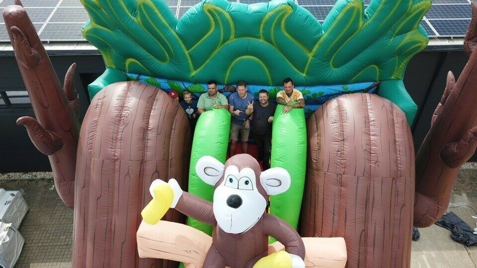 Riesenrutsche 9m x 6,5m 9 m mieten bei RAW Kluge – Spaß für Kinder – 2