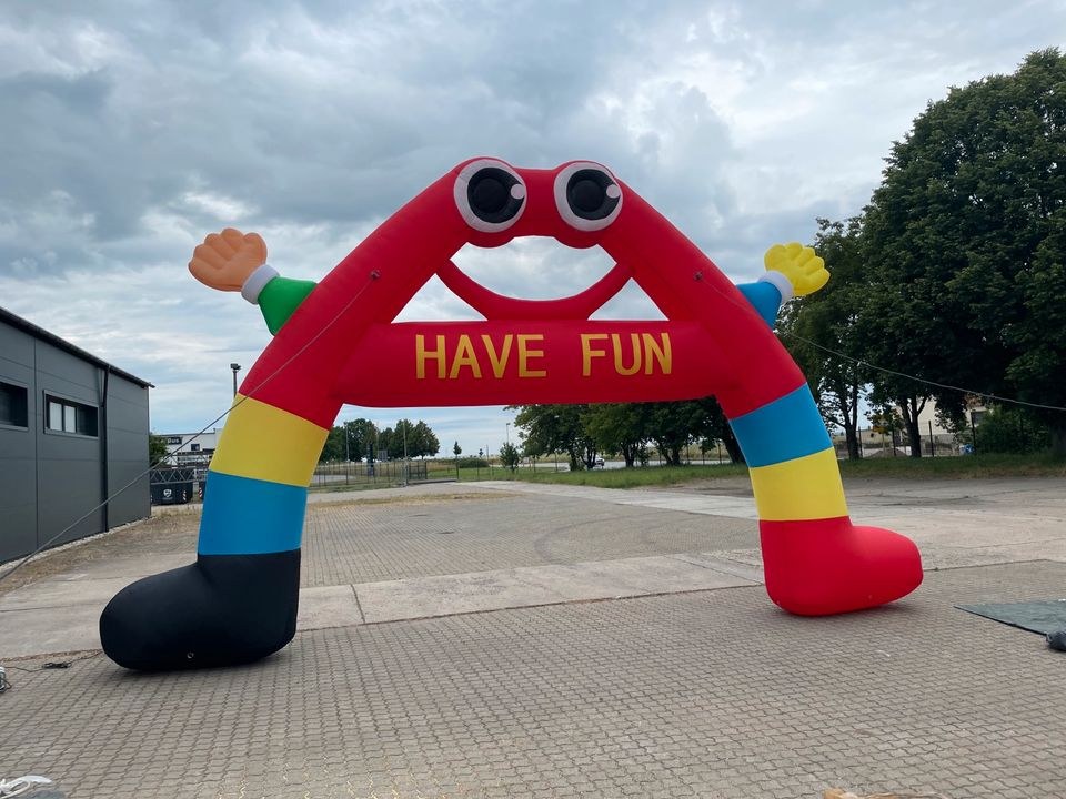 Hüpfburg (Have Fun Eingangs Luft Panel mieten bei RAW Kluge – 3