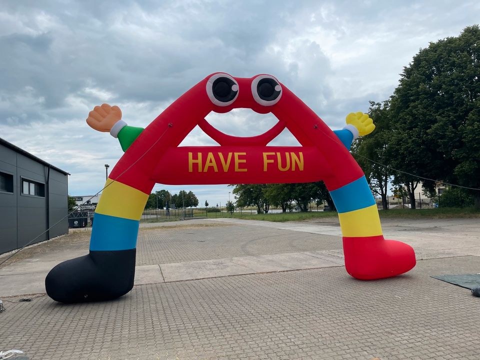 Hüpfburg (Have Fun Eingangs Luft Panel mieten bei RAW Kluge – 4