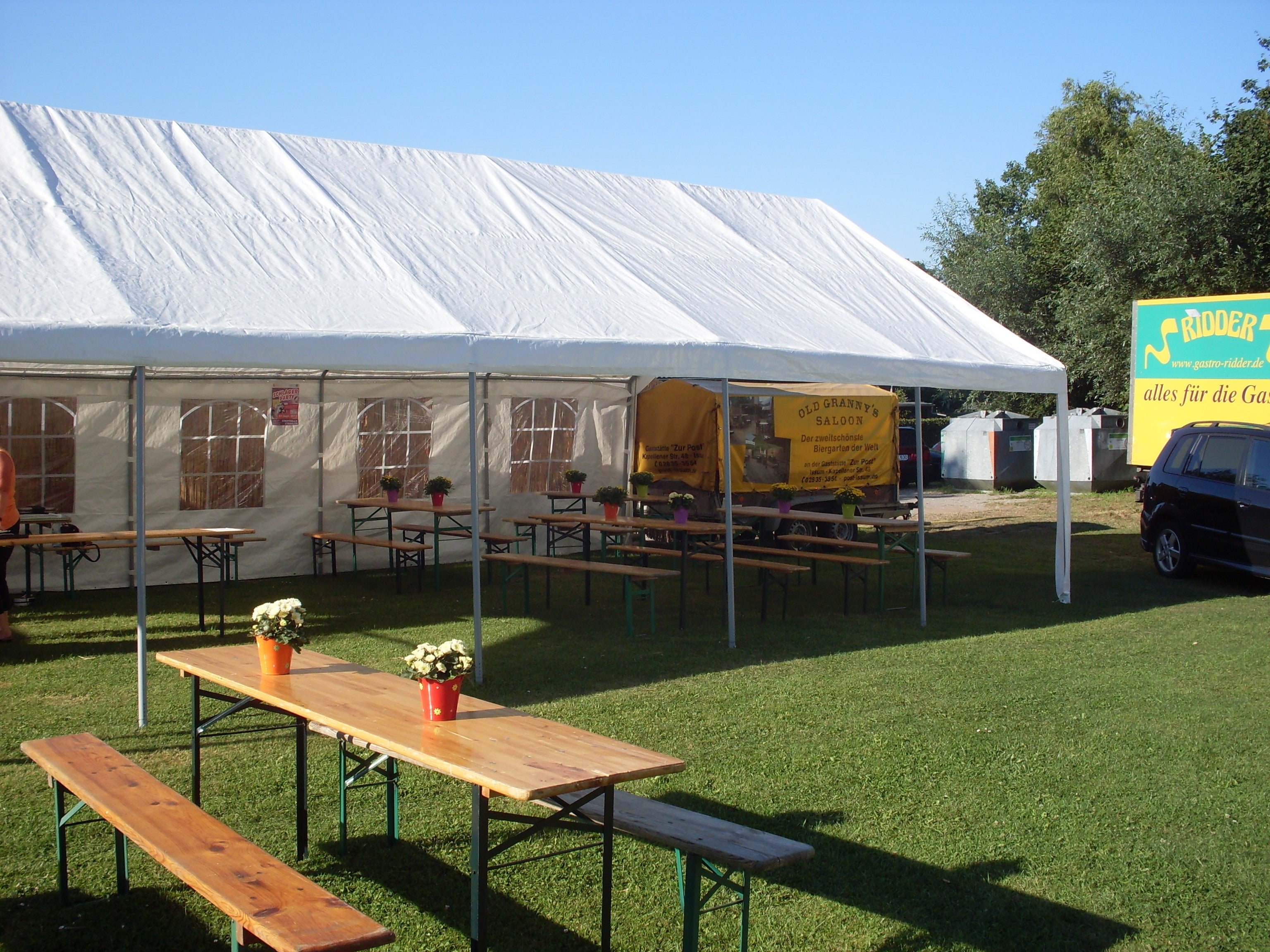 Partyzelt - Festzelt 5 x 10 m – 2