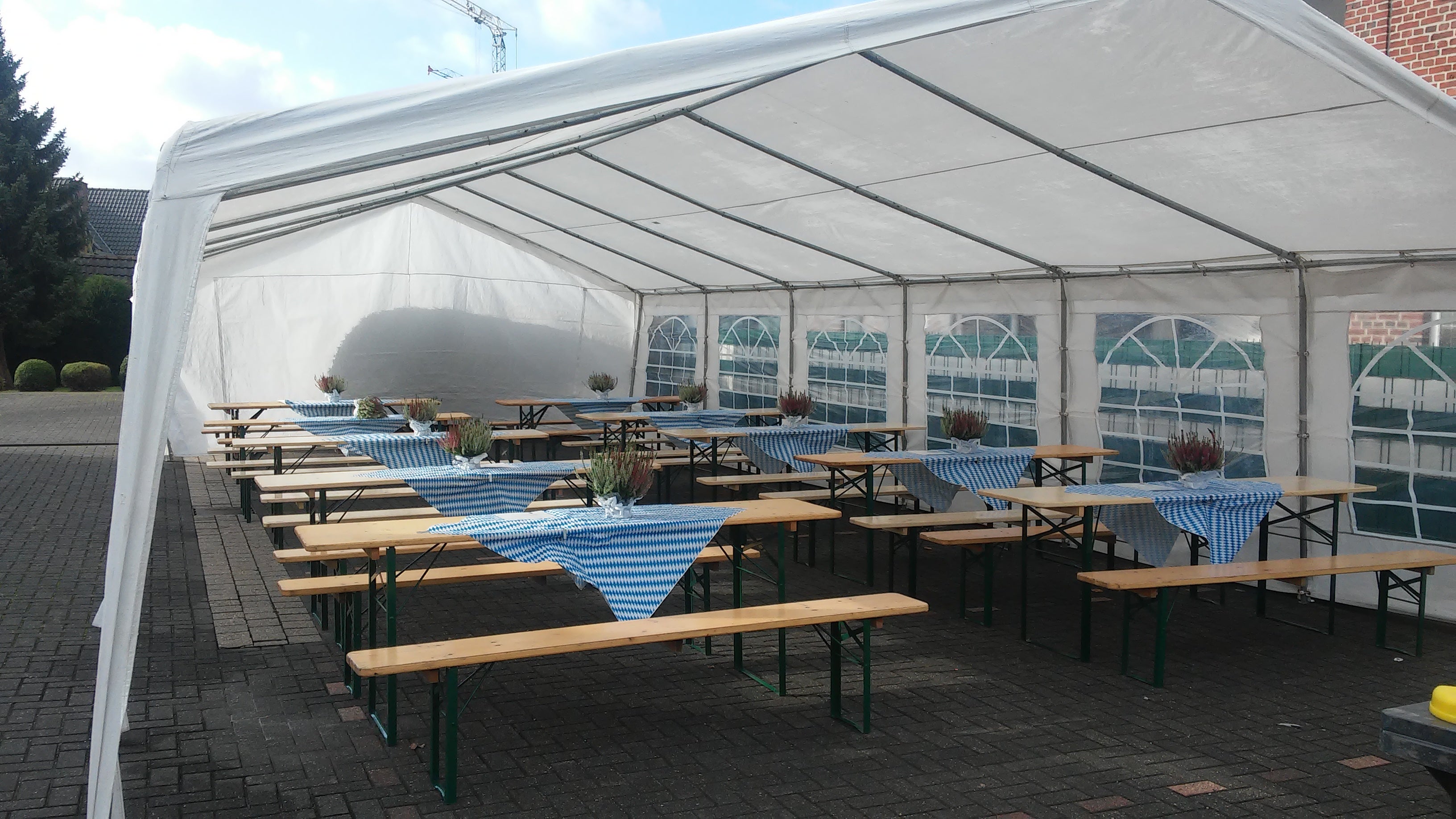 Partyzelt - Festzelt 6 x 12 m – 4