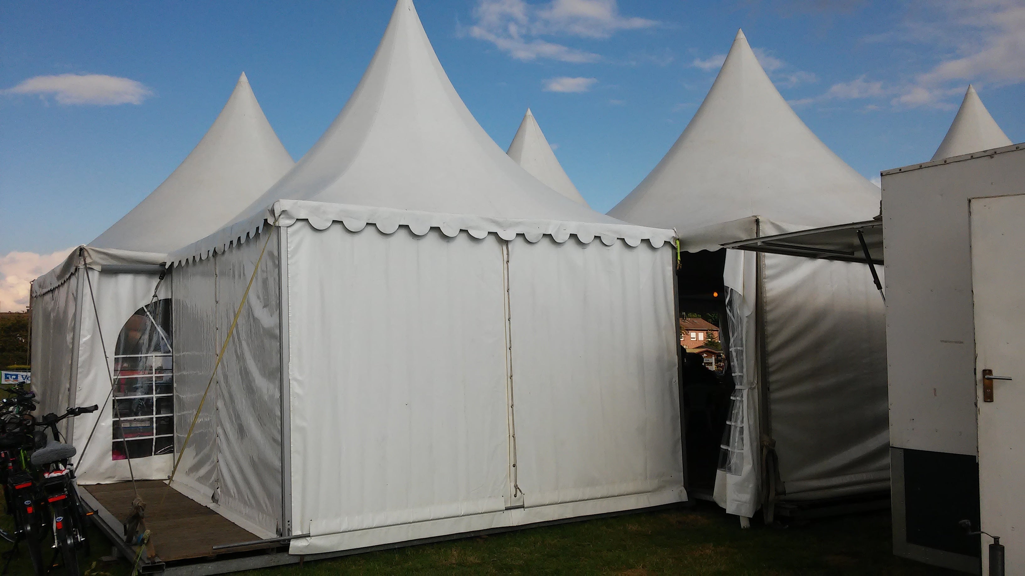 exclusives Pagodenzelt 5 x 5m, Partyzelt, Festzelt, Pagode – 2