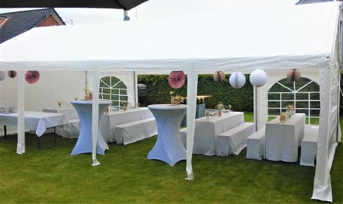 Partyzelt - Festzelt 4 x 8 m