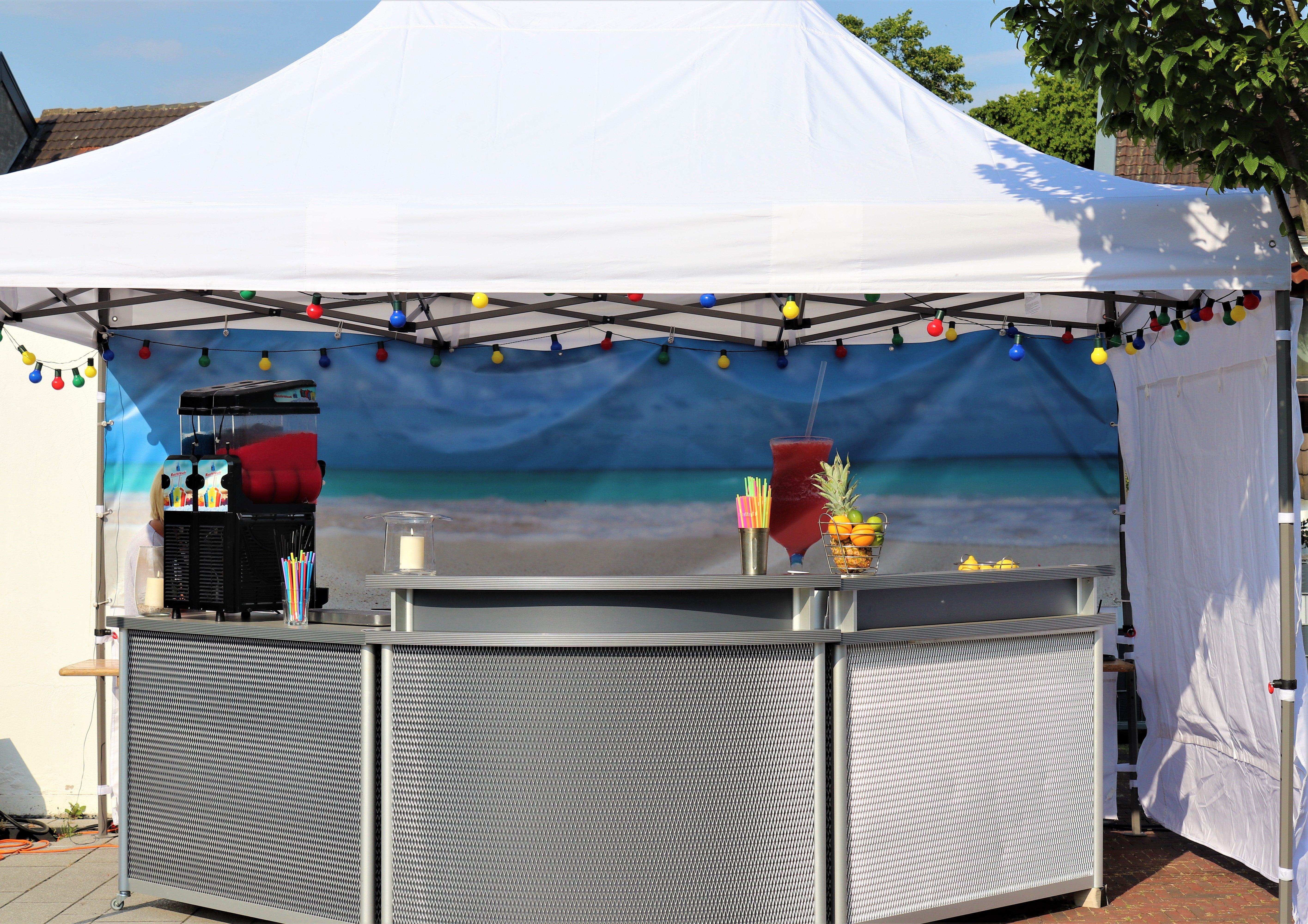 mobile Cocktail Bar Slush Eis Theke Verkaufsstand – 3