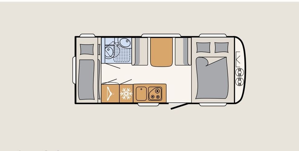 Wohnwagen 6 Betten Mover Markise mieten bei Wohnmobile Pirna – 2