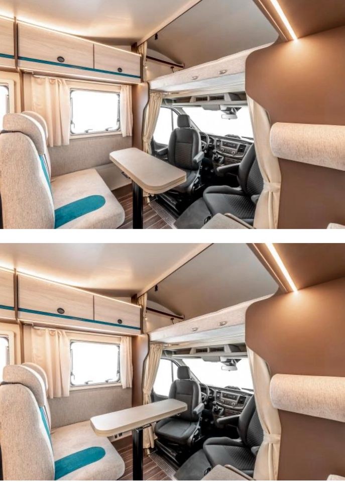 Wohnmobil teilintegriert m Alkoven u mieten bei Wohnmobile Pirna – 2
