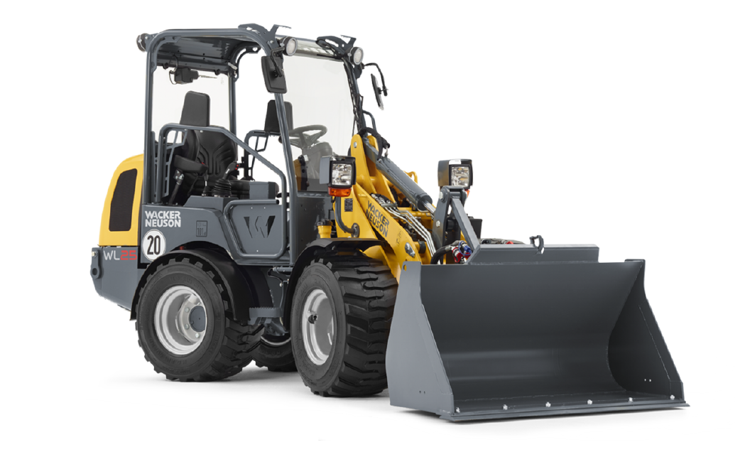 Radlader mieten 5,5t , 1m³ Schufelinhalt – 4