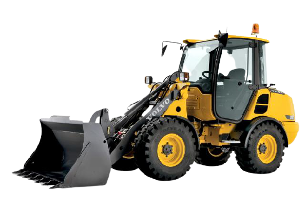Radlader mieten 5,5t , 1m³ Schufelinhalt – 2