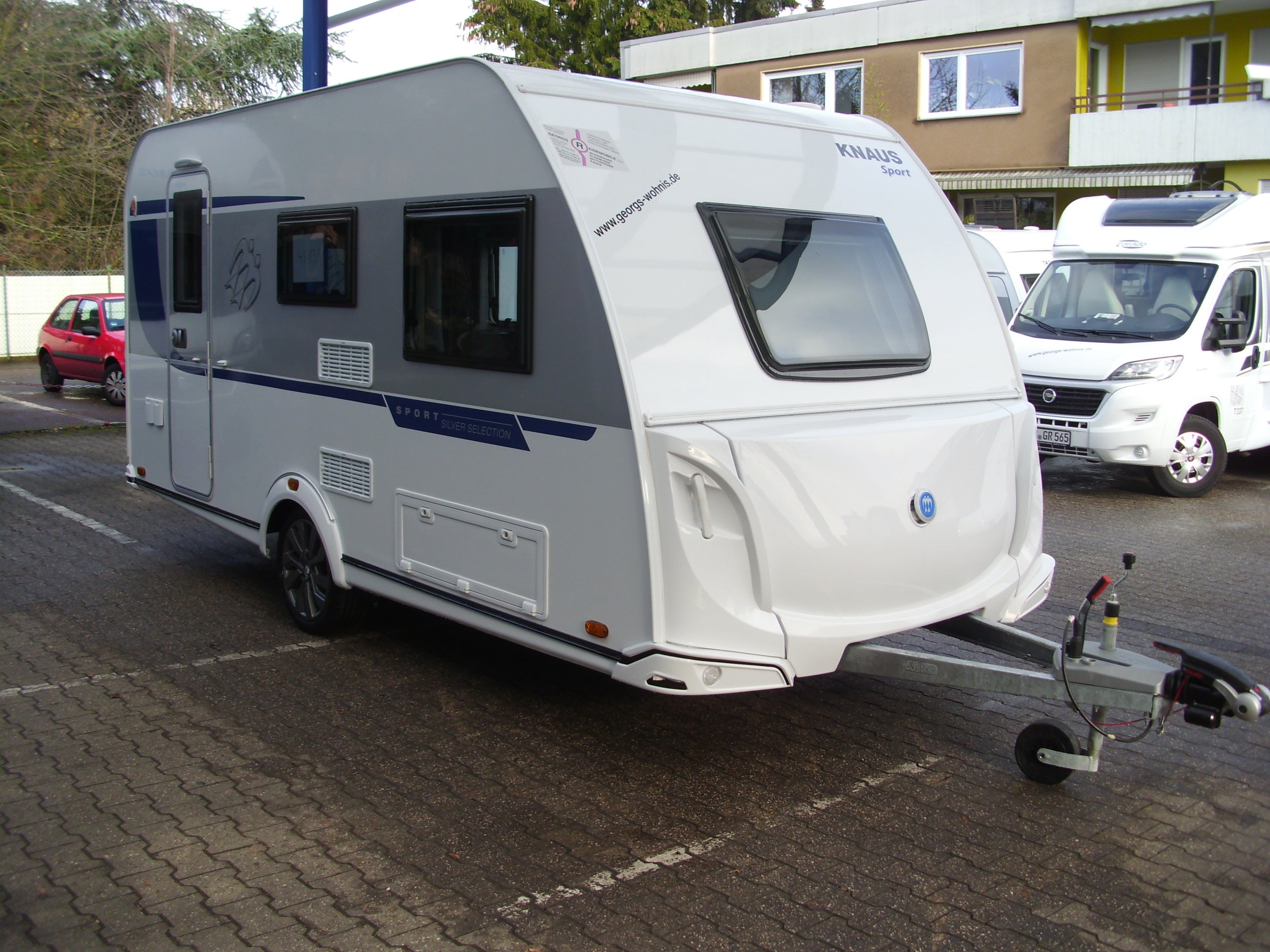 Wohnwagen Knaus 420 QD Sport, Silver Selection, Vorzelt auf Wunsch