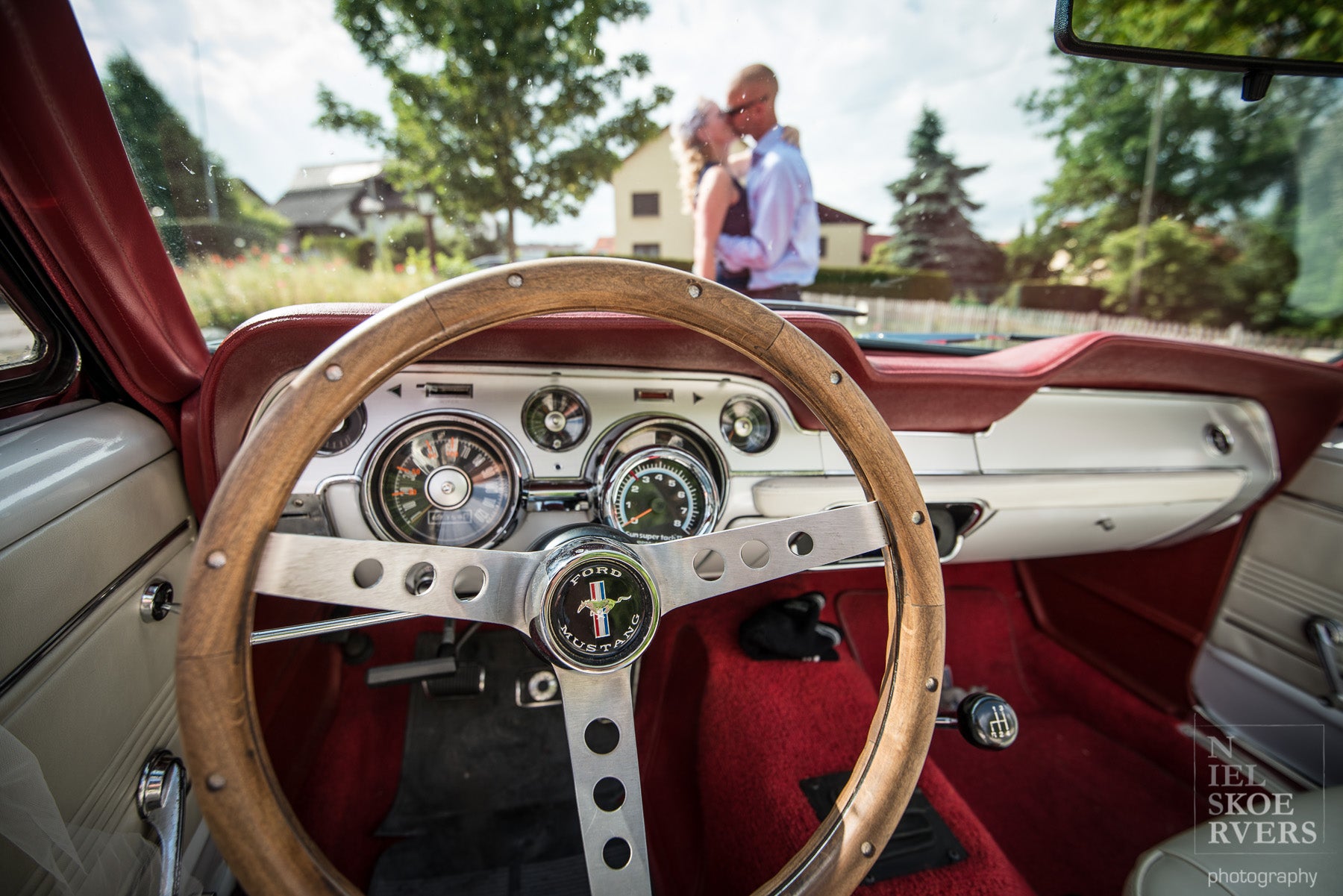 Ford Mustang Cabrio Rot 1967 Hochzeitsauto Oldtimer Ausfahrt Mieten – 4