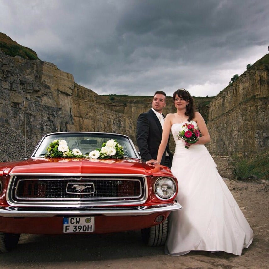 Ford Mustang Cabrio Rot 1967 Hochzeitsauto Oldtimer Ausfahrt Mieten – 2